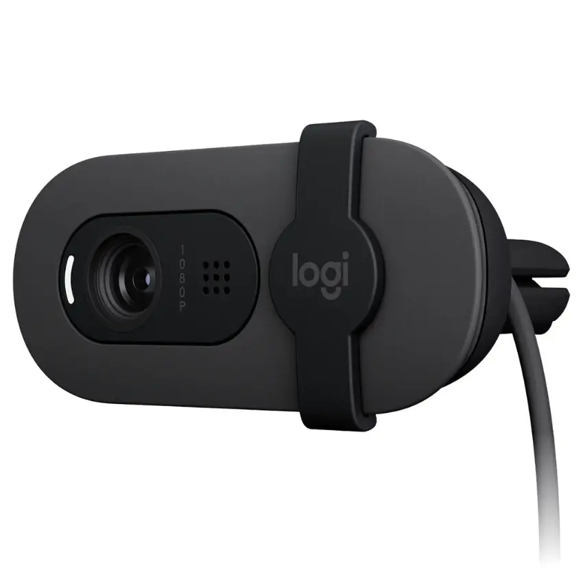 Cámara Web Logitech Brio 105 Gris Oscuro