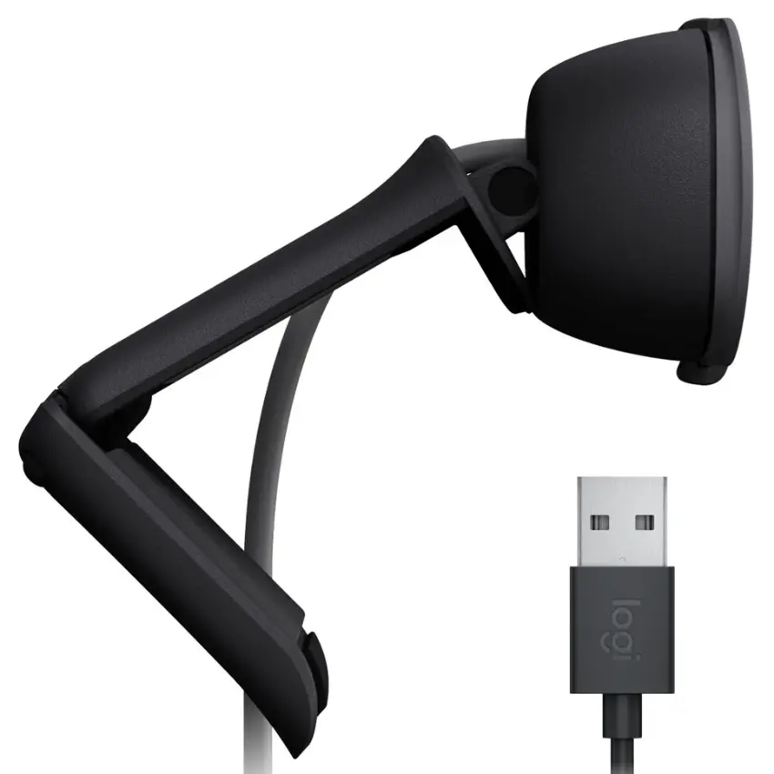 Cámara Web Logitech Brio 105 Gris Oscuro