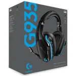 Auriculares Inalámbricos Logitech G G935, Gamer, Mini Plug 3.5mm, Negro