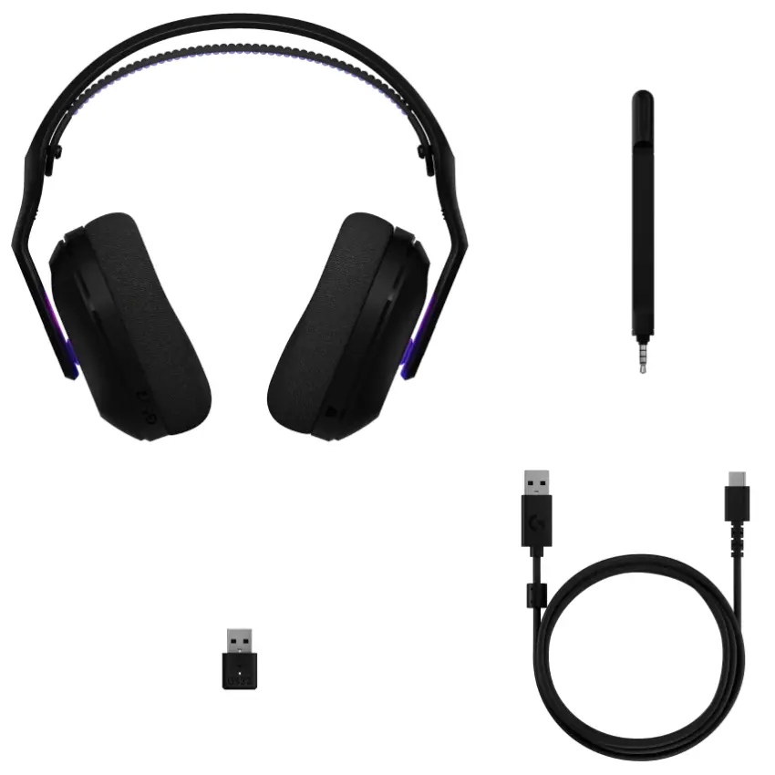 Auriculares Inalámbricos Logitech G G522 LIGHTSPEED, Gamer, Bluetooth, USB, Negro Auriculares Inalámbricos Logitech G G522 LIGHTSPEED, Gamer, Bluetooth, USB, Negro