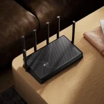 Router Wi-Fi TP-Link Archer BE400, BE6500, Doble banda, 2.5G, Negro