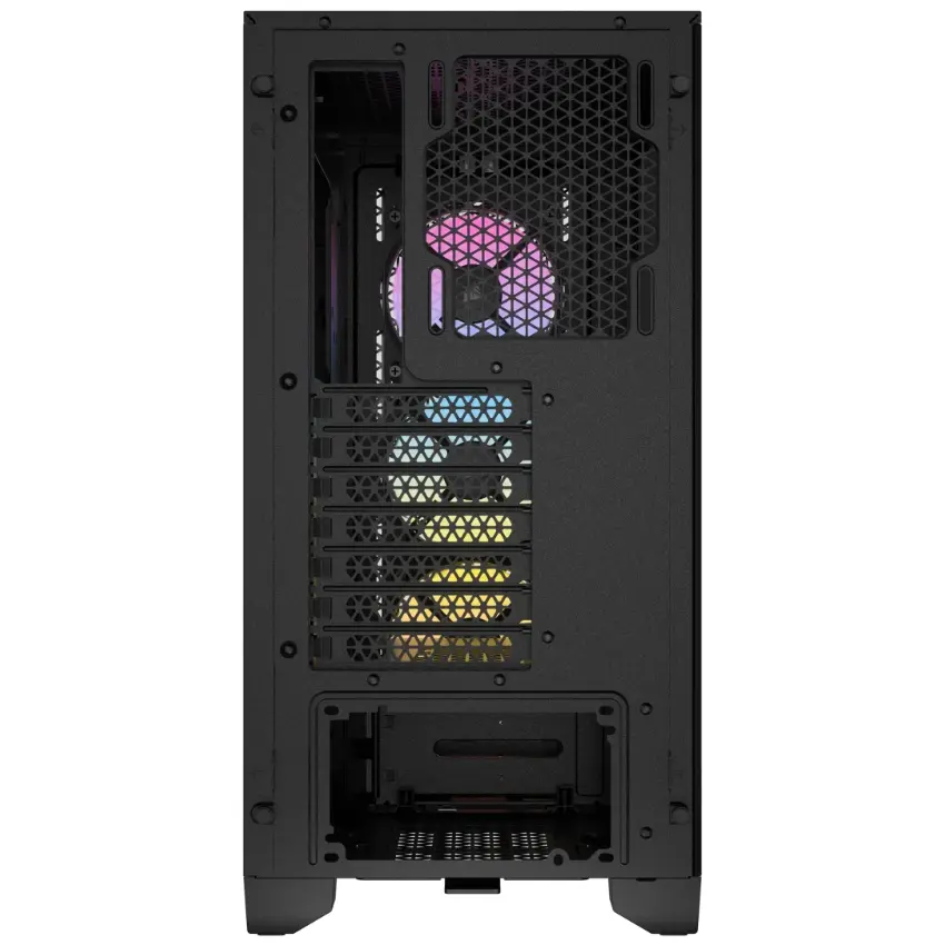 Gabinete Corsair 3000D RGB AIRFLOW, ATX, Sin Fuente, Vidrio Templado, 3 Fan 12 cm RGB, Negro