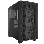 Gabinete Corsair 3000D RGB AIRFLOW, ATX, Sin Fuente, Vidrio Templado, 3 Fan 12 cm RGB, Negro