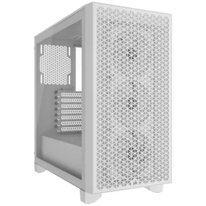 Gabinete Corsair 3000D RGB AIRFLOW, ATX, Sin Fuente, Vidrio Templado, 3 Fan 12 cm RGB, Blanco