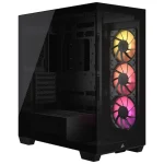 Gabinete Corsair 3500X ARGB, ATX, Sin Fuente, Vidrios Templados, 3 Fan 12 cm ARGB, Negro