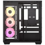 Gabinete Corsair 3500X ARGB, ATX, Sin Fuente, Vidrios Templados, 3 Fan 12 cm ARGB, Negro