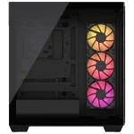 Gabinete Corsair 3500X ARGB, ATX, Sin Fuente, Vidrios Templados, 3 Fan 12 cm ARGB, Negro