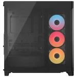 Gabinete Corsair FRAME 4500X RS-R ARGB, ATX, Sin Fuente, Vidrio Templado Curvado, 3 Fan 12 cm ARGB, Negro