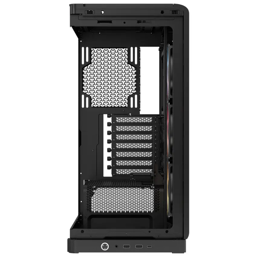 Gabinete Corsair FRAME 4500X RS-R ARGB, ATX, Sin Fuente, Vidrio Templado Curvado, 3 Fan 12 cm ARGB, Negro Gabinete Corsair FRAME 4500X RS-R ARGB, ATX, Sin Fuente, Vidrio Templado Curvado, 3 Fan 12 cm ARGB, Negro