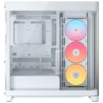 Gabinete Corsair FRAME 4500X RS-R ARGB, ATX, Sin Fuente, Vidrio Templado Curvado, 3 Fan 12 cm ARGB, Blanco
