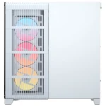 Gabinete Corsair FRAME 4500X RS-R ARGB, ATX, Sin Fuente, Vidrio Templado Curvado, 3 Fan 12 cm ARGB, Blanco