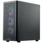 Gabinete Cooler Master Elite 502, E-ATX, Sin Fuente, Vidrio Templado, 4 Fan 12 cm ARGB, Negro