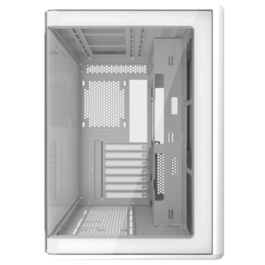 Gabinete Cooler Master Elite 600, ATX, Sin Fuente, Vidrio Templado, Blanco Gabinete Cooler Master Elite 600, ATX, Sin Fuente, Vidrio Templado, Blanco