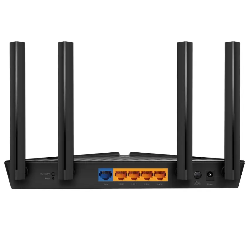 Router Wi-Fi TP-Link EX520, AX3000, Doble banda, Negro Router Wi-Fi TP-Link EX520, AX3000, Doble banda, Negro