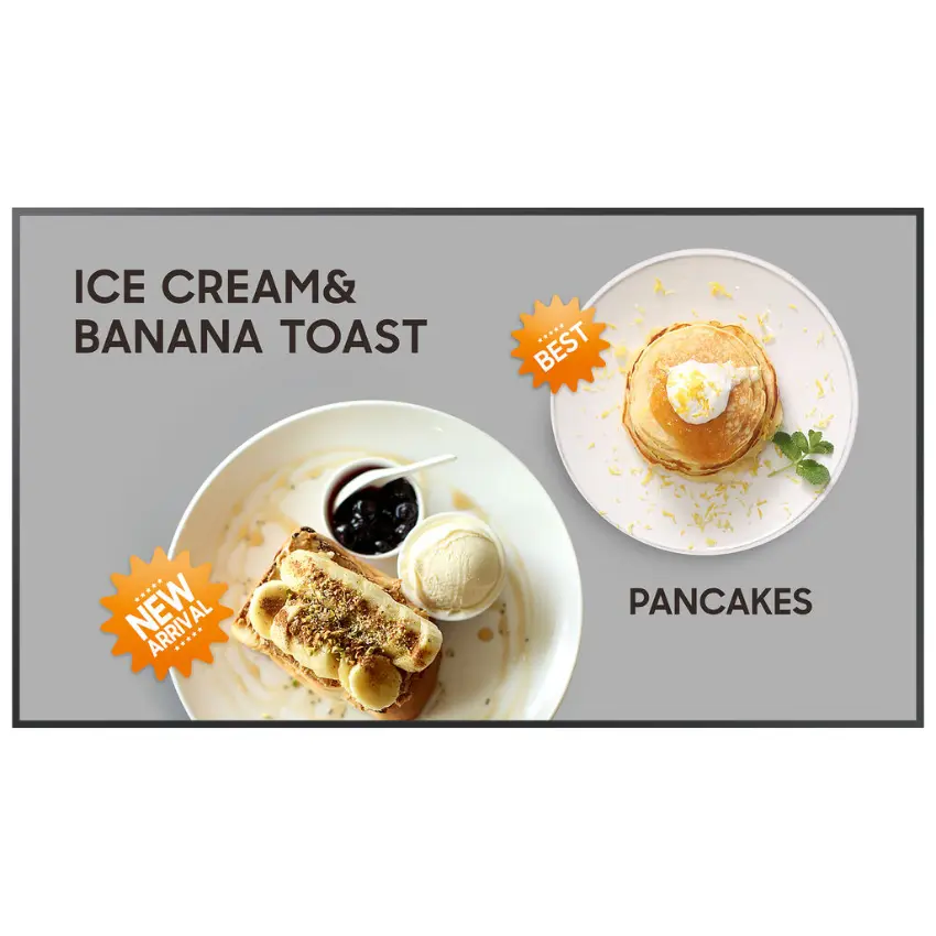 Monitor Comercial Samsung QM32C, 32", Full HD, Señalización Inteligente