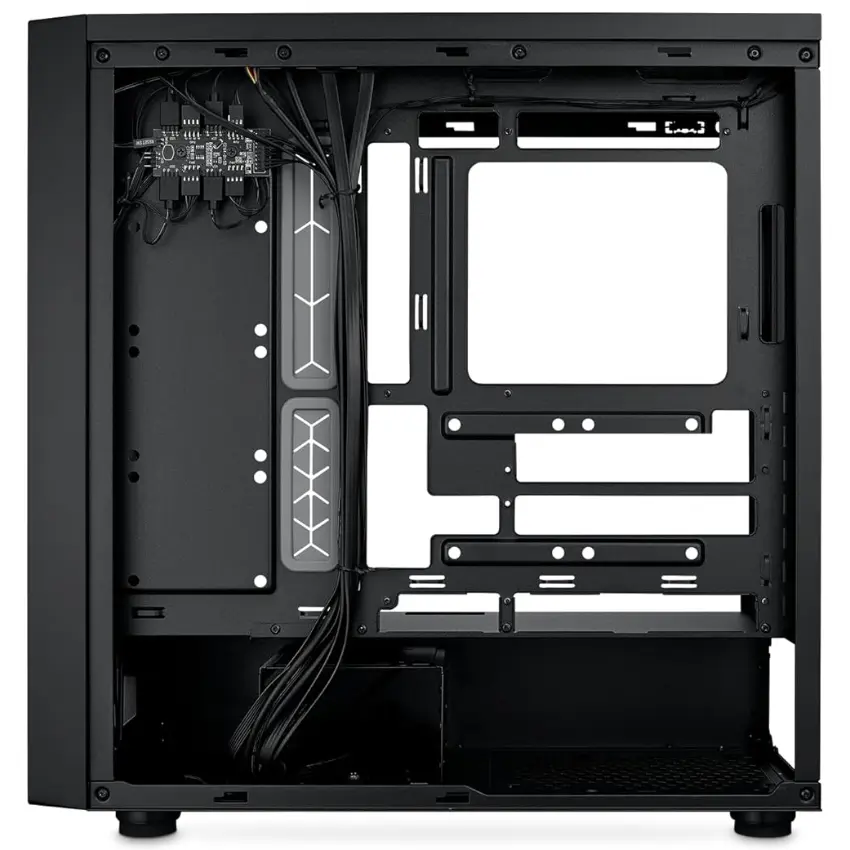 Gabinete Cooler Master MasterBox 600, E-ATX, Sin Fuente, Vidrio Templado, 1 Fan 12 cm ARGB / 3 Fan 14 cm ARGB, Negro Gabinete Cooler Master MasterBox 600, E-ATX, Sin Fuente, Vidrio Templado, 1 Fan 12 cm ARGB / 3 Fan 14 cm ARGB, Negro