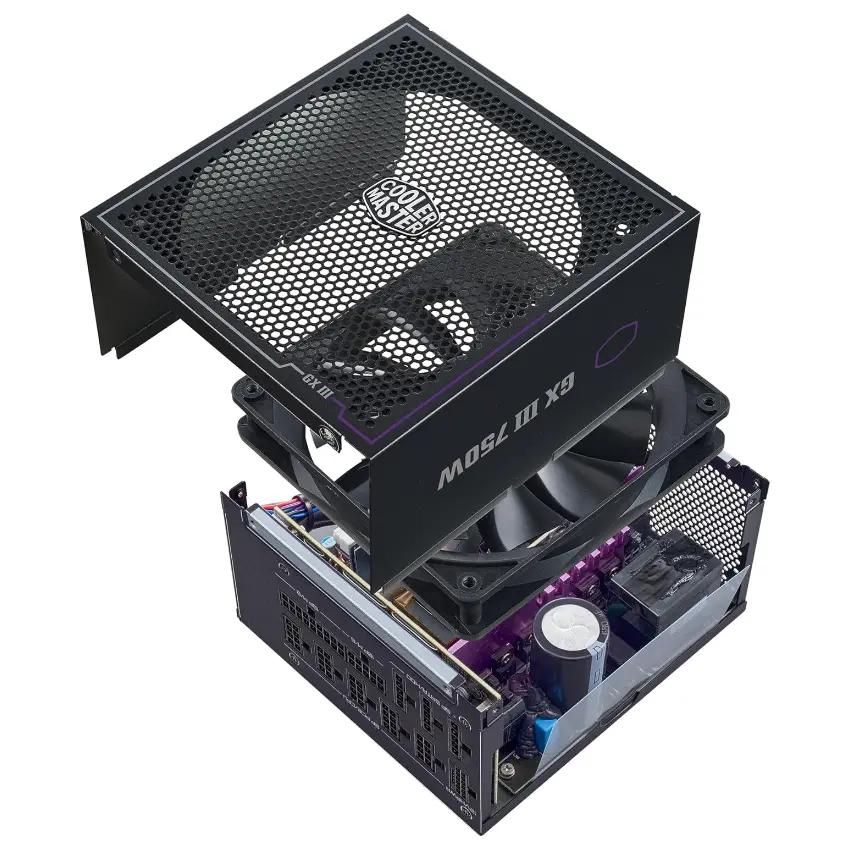 Fuente de alimentación modular Cooler Master GX III Gold 750, 750W 80 PLUS Gold Fuente de alimentación modular Cooler Master GX III Gold 750, 750W 80 PLUS Gold