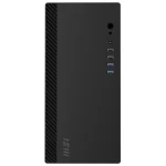 Gabinete MSI PRO SHIELD M100P, Micro-ATX, Sin Fuente, 1 Fan 8 cm, Negro