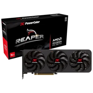 Placa de Video PowerColor Reaper AMD Radeon RX 9070 16GB GDDR6