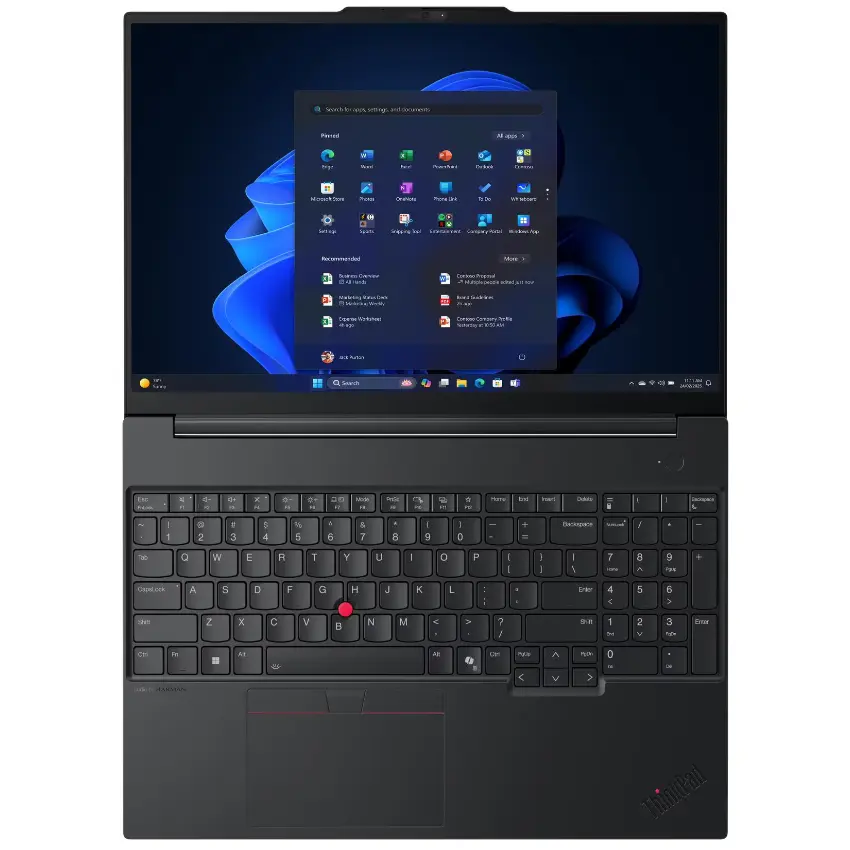Notebook Lenovo ThinkPad E16 Gen 3, 16", Negro