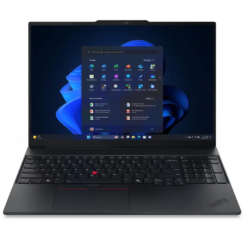 Notebook Lenovo ThinkPad E16 Gen 3, 16", Negro