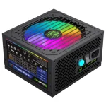 Fuente de alimentación semi modular GameMax VP-500-RGB-M, 500W, 80 PLUS Bronze