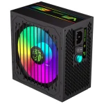 Fuente de alimentación semi modular GameMax VP-500-RGB-M, 500W, 80 PLUS Bronze