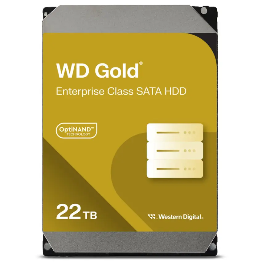 Disco Interno Western Digital Gold 22TB SATA3 7200rpm 512MB Cache 3.5" Disco Interno Western Digital Gold 22TB SATA3 7200rpm 512MB Cache 3.5"