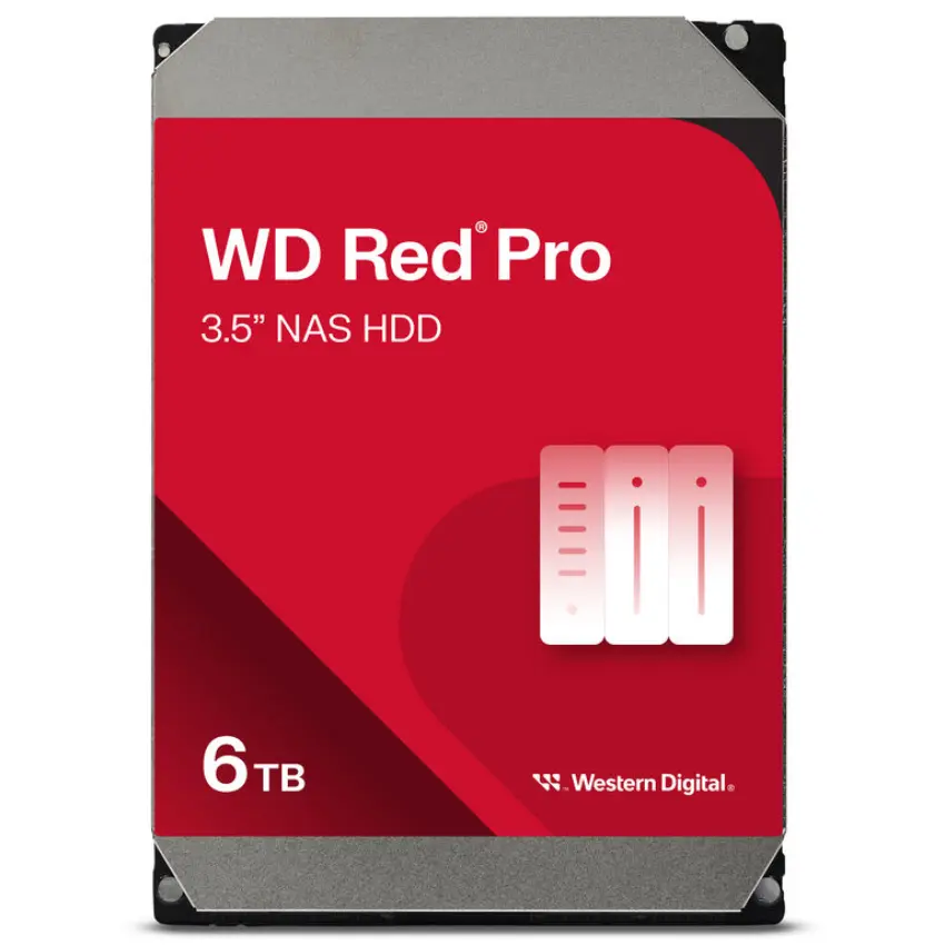 Disco Interno Western Digital Red Pro 6TB SATA3 7200rpm 256MB Cache 3.5"