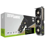 Placa de Video ZOTAC GAMING GeForce RTX 5070 SOLID OC 12GB GDDR7