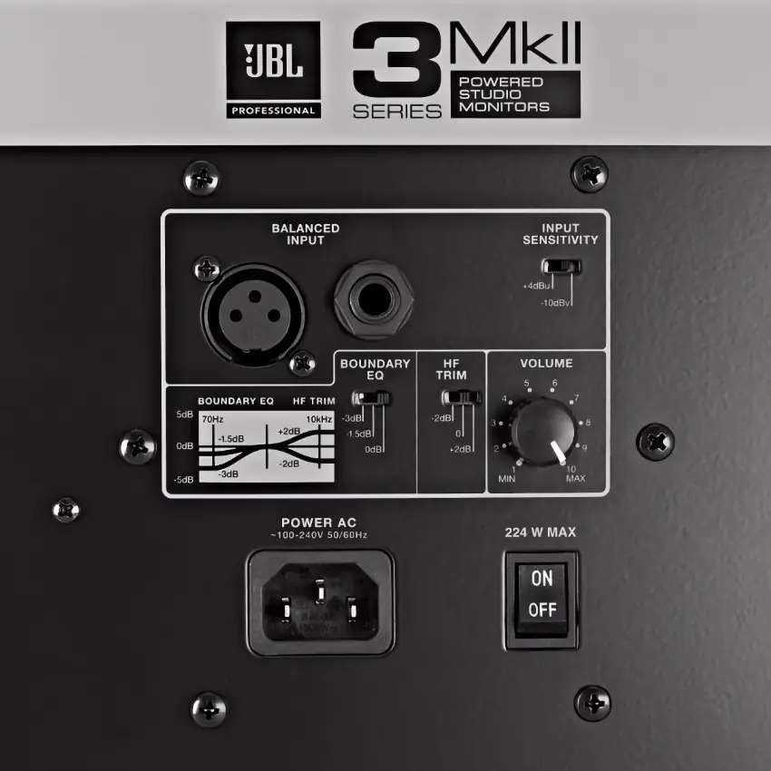 Monitor de Estudio JBL 308P MkII Monitor de Estudio JBL 308P MkII