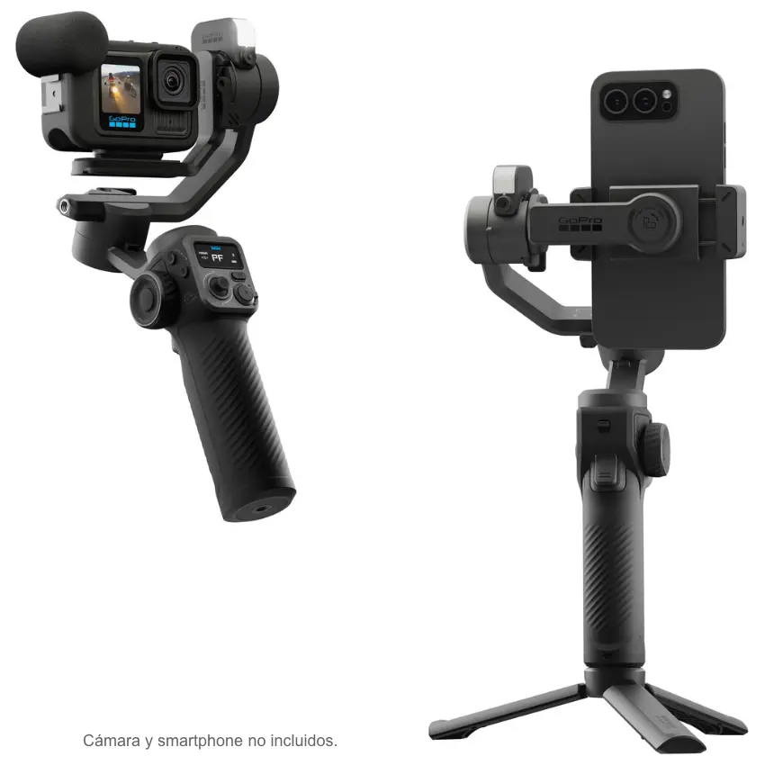 Estabilizador de Video GoPro Fluid Pro AI, Multidispositivo, Seguimiento por IA