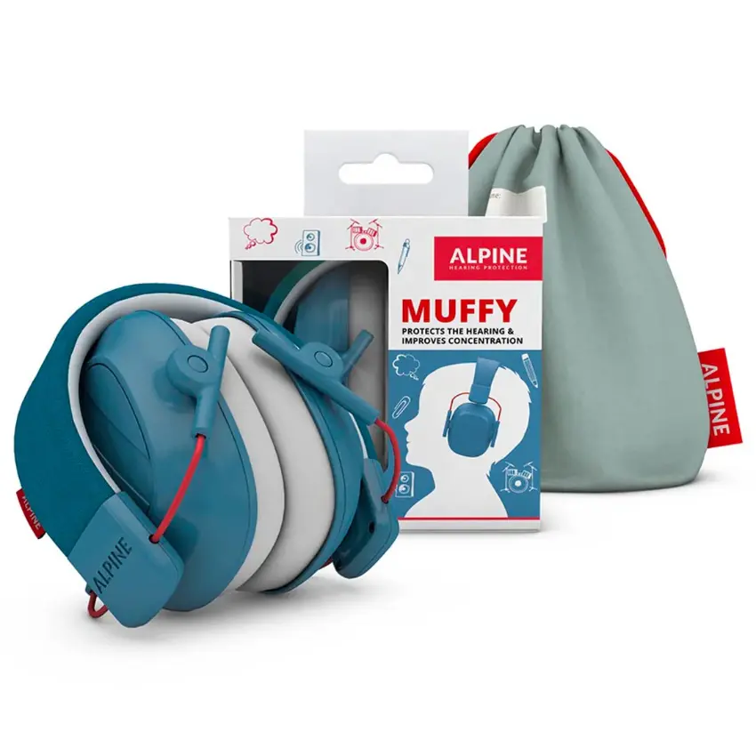 Protectores Auditivos Alpine Muffy Kids, Azul