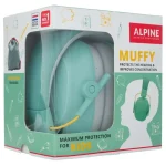 Protectores Auditivos Alpine Muffy Kids, Mint, Verde Menta