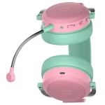 Auriculares Inalámbricos Cooler Master CH351, Gamer, Bluetooth, Mini Plug 3.5mm, Macaron, Rosa/Verde
