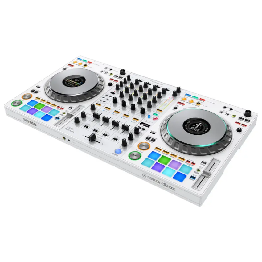 Controlador Pioneer DJ DDJ-FLX10 para rekordbox y Serato (Edición limitada blanca)