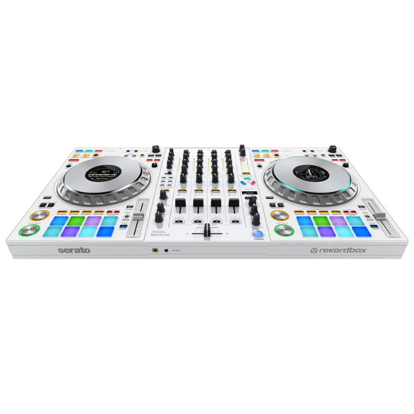 Controlador Pioneer DJ DDJ-FLX10 para rekordbox y Serato (Edición limitada blanca)