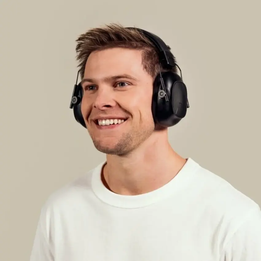 Protectores Auditivos Alpine Defender, Negro