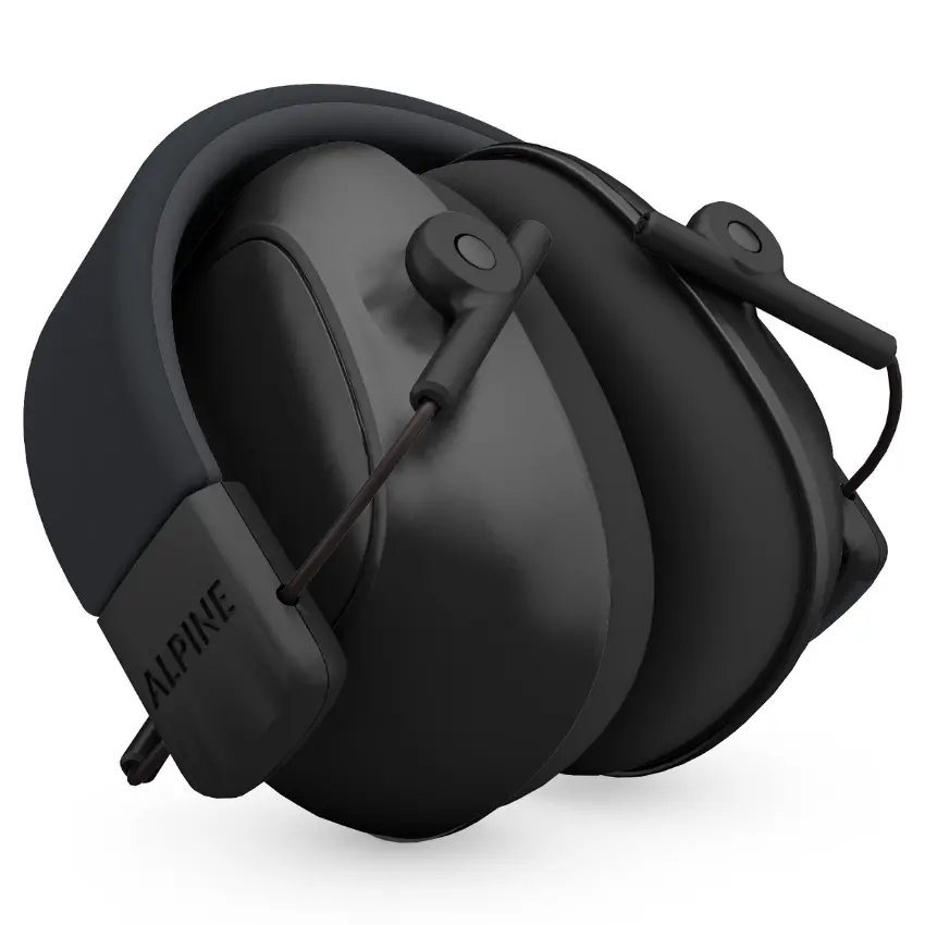 Protectores Auditivos Alpine Defender, Negro