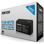 Batería Recargable Forza FUB-1270, Sellada, Plomo-ácido, 12 V / 7 Ah