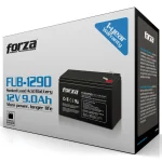 Batería Recargable Forza FUB-1290, Sellada, Plomo-ácido, 12 V / 9 Ah