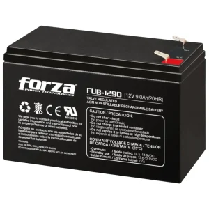 Batería Recargable Forza FUB-1290, Sellada, Plomo-ácido, 12 V / 9 Ah
