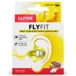 Protectores Auditivos Alpine FlyFit, Blanco, Con Estuche
