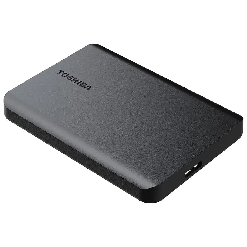 Disco Externo Toshiba Canvio Basics 1TB/2TB, USB 3.0, Negro