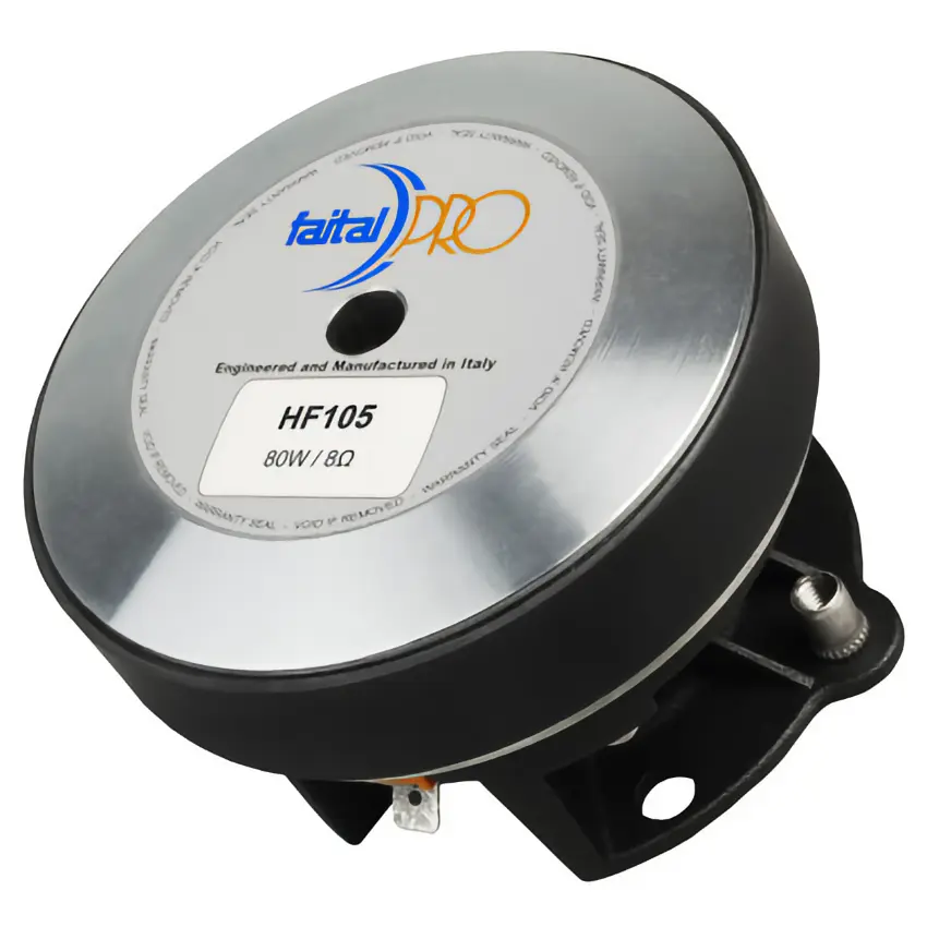 Driver de Compresión FaitalPRO HF105 de 1", 40 W, 107 dB, 8 ohms, Bolt-On