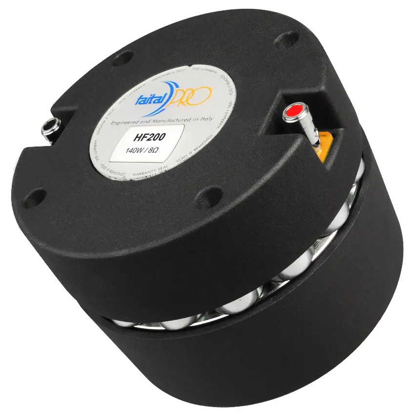 Driver de Compresión FaitalPRO HF200 de 2", 70 W, 109 dB, 8 ohms, Bolt-On