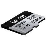 Tarjeta de Memoria microSDXC Lexar SILVER PLUS 256GB, UHS-I, U3, V30, A2, Clase 10