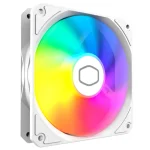 Ventilador Cooler Master MasterFan MF120 Lite ARGB Blanco, Pack de 3