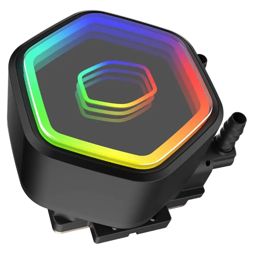 Refrigerador Líquido para CPU Cooler Master MasterLiquid 240 Core II, Water Cooler, Negro