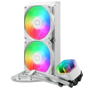 Refrigerador Líquido para CPU Cooler Master MasterLiquid 240 Core II, Water Cooler, Blanco